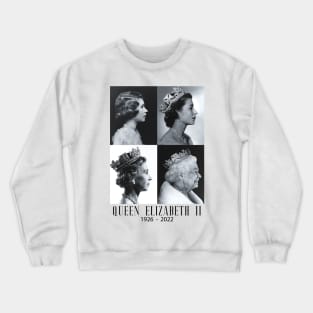 Rip Queen Elizabeth II God Bless the beautiful Queen 1926-2022 Crewneck Sweatshirt